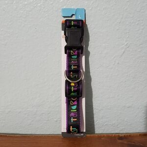 2013, Trick or treat large dog collar. New
